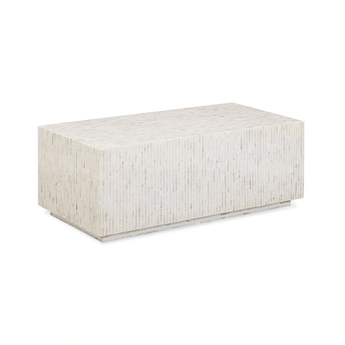 Earl 48" Shell Rectangular Coffee Table