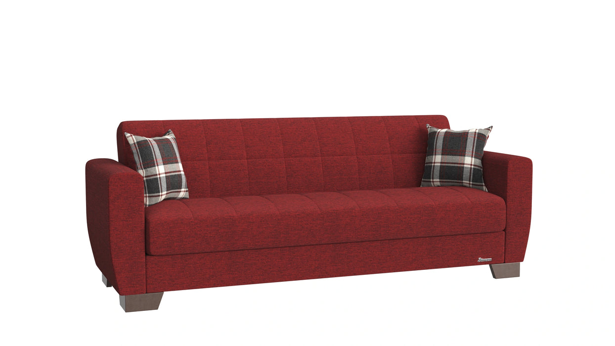 Ottomanson Barato Collection Upholstered Convertible Sofabed with Storage