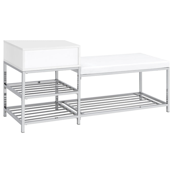 Siega Shoe Storage Entryway Bench