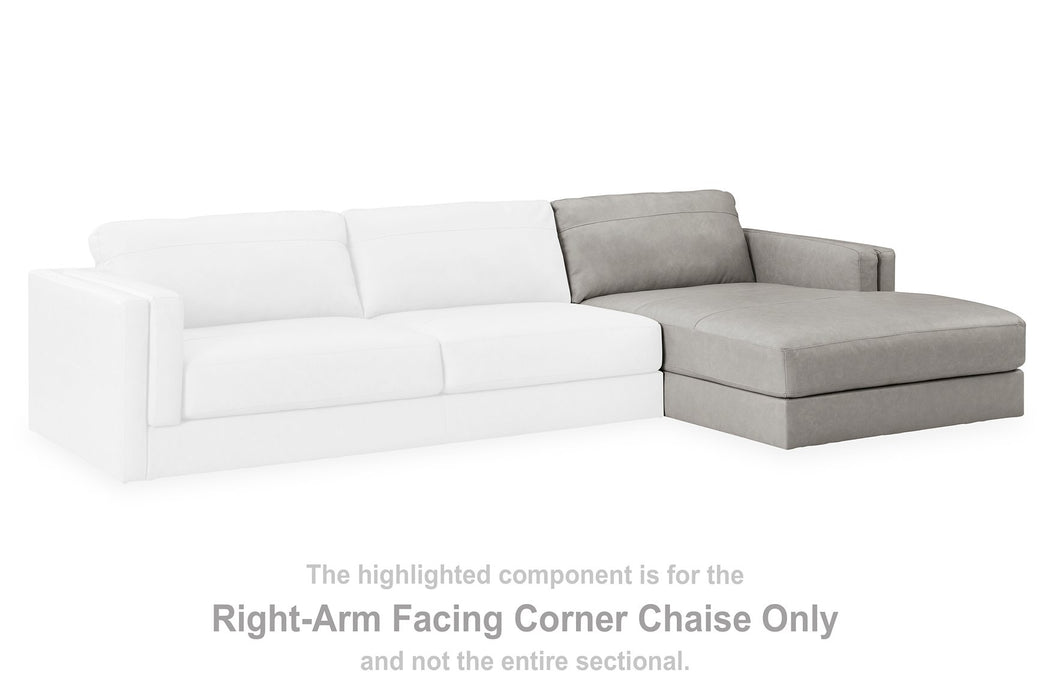 Amiata Sectional with Chaise - Home And Beyond