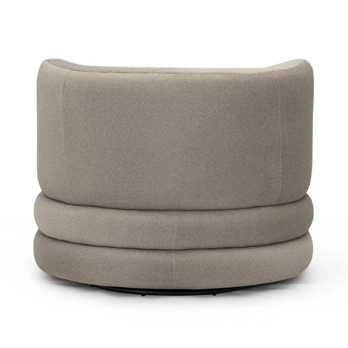 Astor Performance Faux Mohair Swivel Hotel Lounge Chair