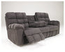 Acieona Reclining Sofa with Drop Down Table - Home And Beyond