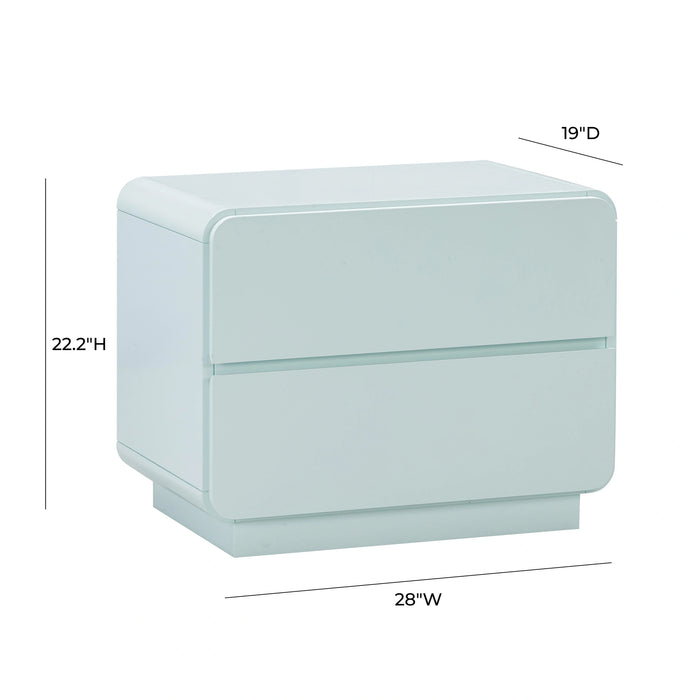 Sagura 28" 2-Drawer Nightstand