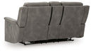 Next-Gen DuraPella Power Reclining Loveseat with Console - Home And Beyond