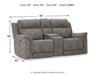 Next-Gen DuraPella Power Reclining Loveseat with Console - Home And Beyond