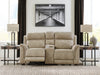 Next-Gen DuraPella Power Reclining Loveseat with Console - Home And Beyond