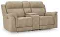Next-Gen DuraPella Power Reclining Loveseat with Console - Home And Beyond