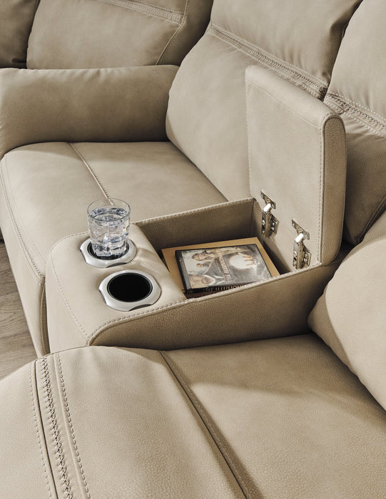 Next-Gen DuraPella Power Reclining Loveseat with Console - Home And Beyond