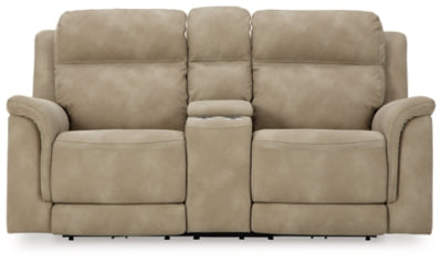 Next-Gen DuraPella Power Reclining Loveseat with Console - Home And Beyond