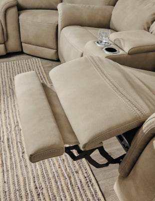 Next-Gen DuraPella Power Reclining Loveseat with Console - Home And Beyond