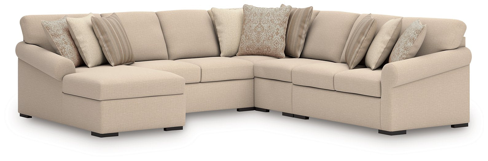 LadyMae Sectional with Chaise - Home And Beyond