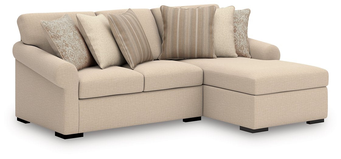 LadyMae Sectional with Chaise - Home And Beyond