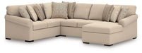 LadyMae Sectional with Chaise - Home And Beyond