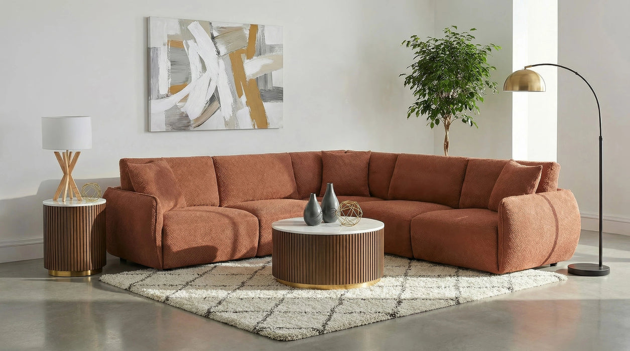 Elysia Upholstered Modular Corner Chair