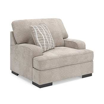 High Profile Chair & Ottoman Living Room Set - Home And Beyond