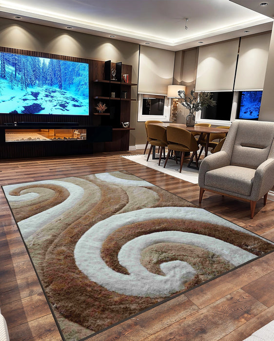 3D SHAGGY Rug Design 886