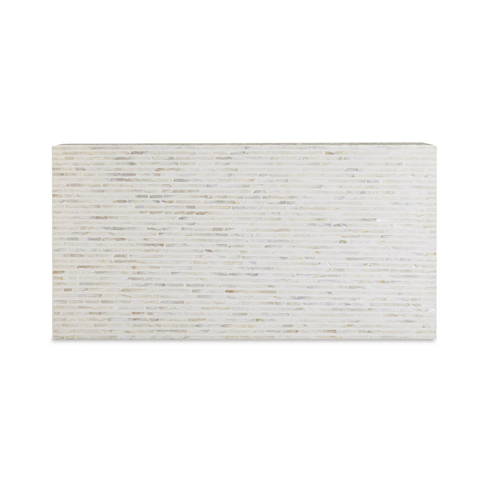 Earl 48" Shell Rectangular Coffee Table