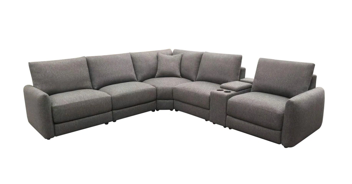 Valle Power Reclining Sectional End Chair - Home And Beyond