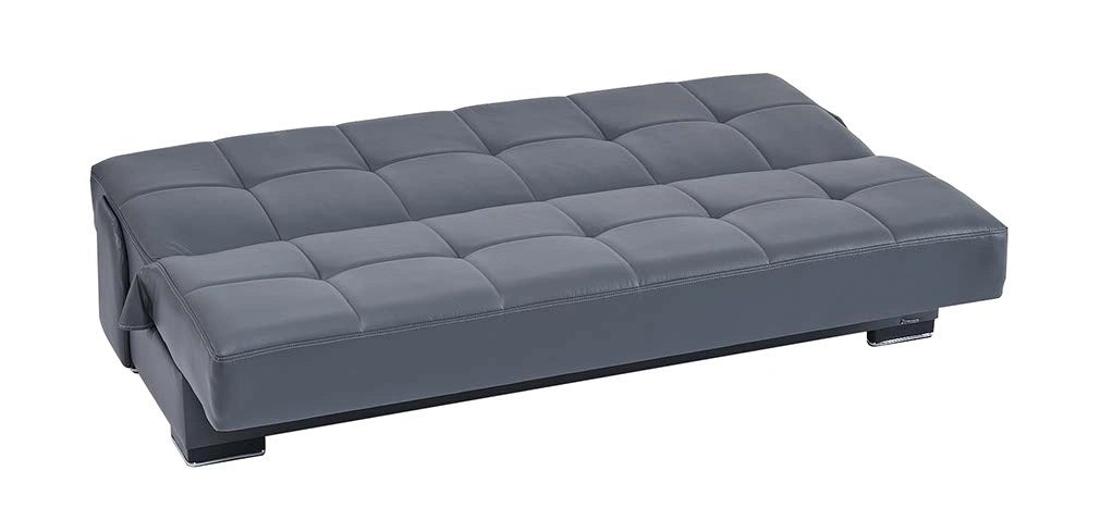 Ottomanson Soho Collection Upholstered Convertible Sofabed with Storage