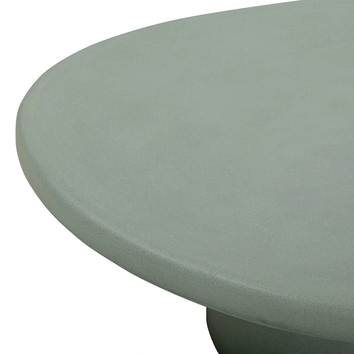 Jade Concrete Indoor/Outdoor Coffee Table (28"-34")