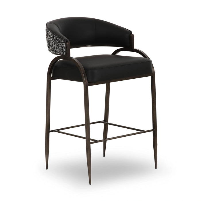 Tatum 2-Tone Performance Vegan Leather Counter Stool