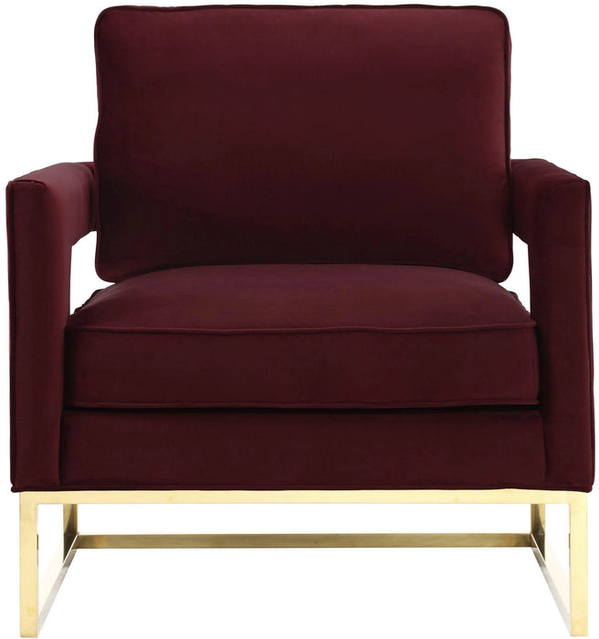 Avery Performance Velvet Accent Chair