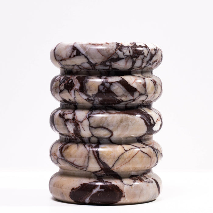 Marble Layered Decorative Vase