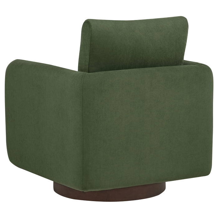 Iris Upholstered Swivel Accent Chair