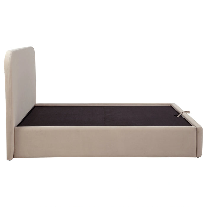 Anders Upholstered Storage Lift Platform Bed
