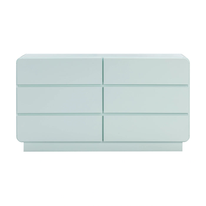 Sagura 56" 6-Drawer Dresser