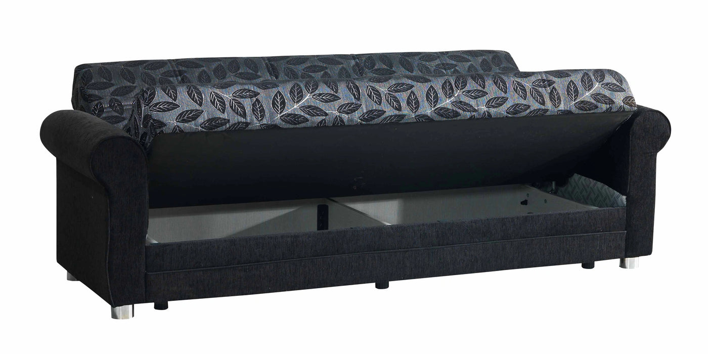 Ottomanson Rio Grande Collection Upholstered Convertible Sofabed with Storage