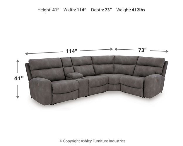 Next-Gen DuraPella Power Reclining Sectional - Home And Beyond