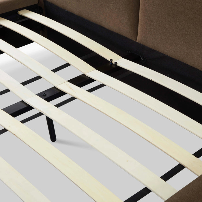 Mel Performance Faux Mohair Velvet Bed