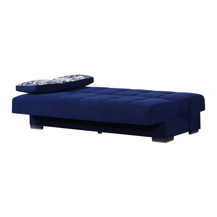 Ottomanson Soho Collection Upholstered Convertible Sofabed with Storage
