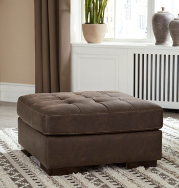 Maderla Oversized Accent Ottoman - Home And Beyond