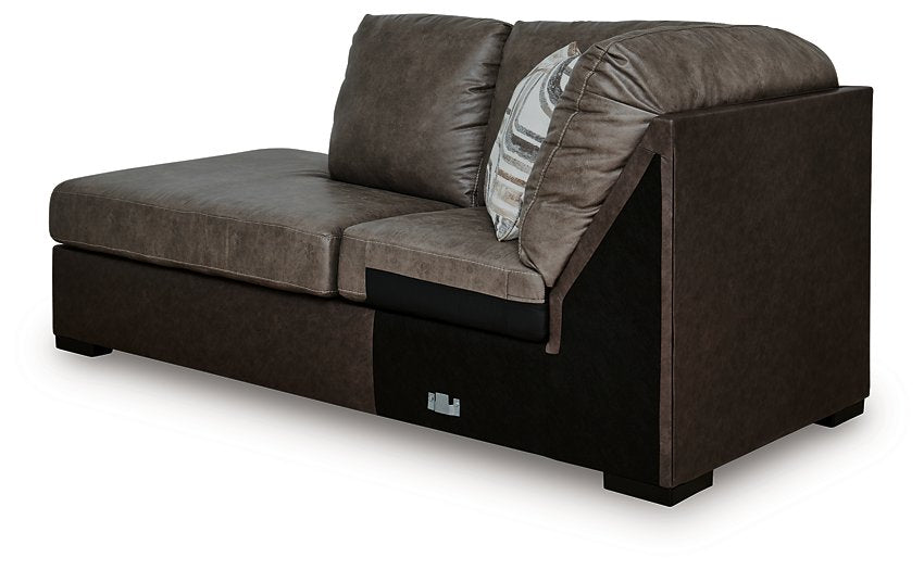 Castille Way Sleeper Sectional with Chaise - Home And Beyond