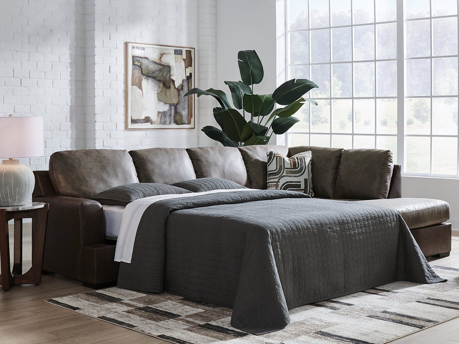 Castille Way Sleeper Sectional with Chaise - Home And Beyond