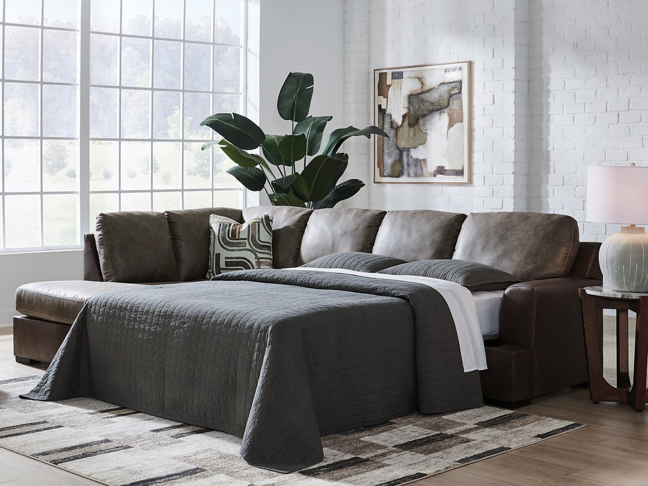 Castille Way Sleeper Sectional with Chaise - Home And Beyond