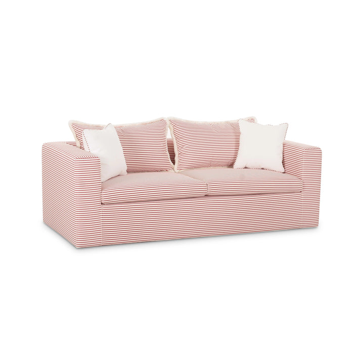 Salty 84.5" Striped Contract-Grade Indoor/Outdoor Sofa