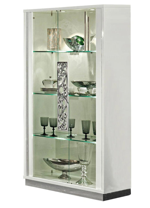 ESF Furniture Roma 2-Door China in White