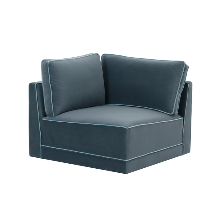 Willow Performance Velvet Modular Corner Chair