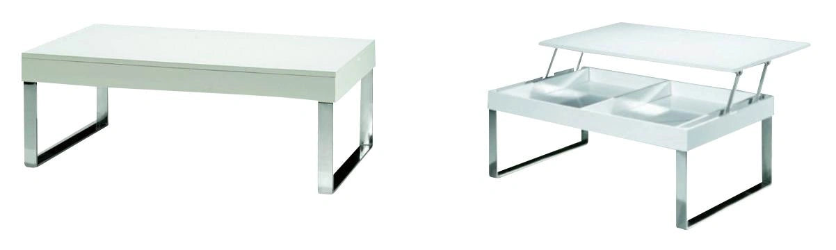 ESF Furniture J030 Coffee Table in White