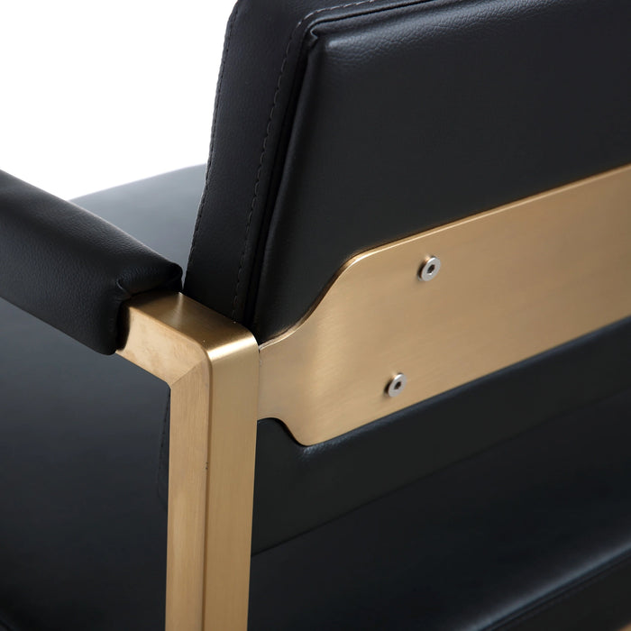 Director Performance Vegan Leather Stool