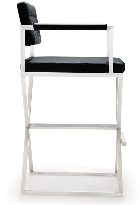 Director Performance Vegan Leather Stool