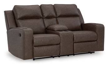 Lavenhorne Reclining Loveseat with Console - Home And Beyond