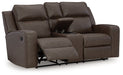 Lavenhorne Reclining Loveseat with Console - Home And Beyond