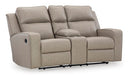 Lavenhorne Reclining Loveseat with Console - Home And Beyond