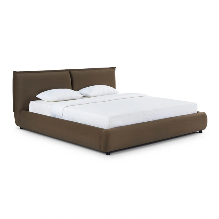 Mel Performance Faux Mohair Velvet Bed