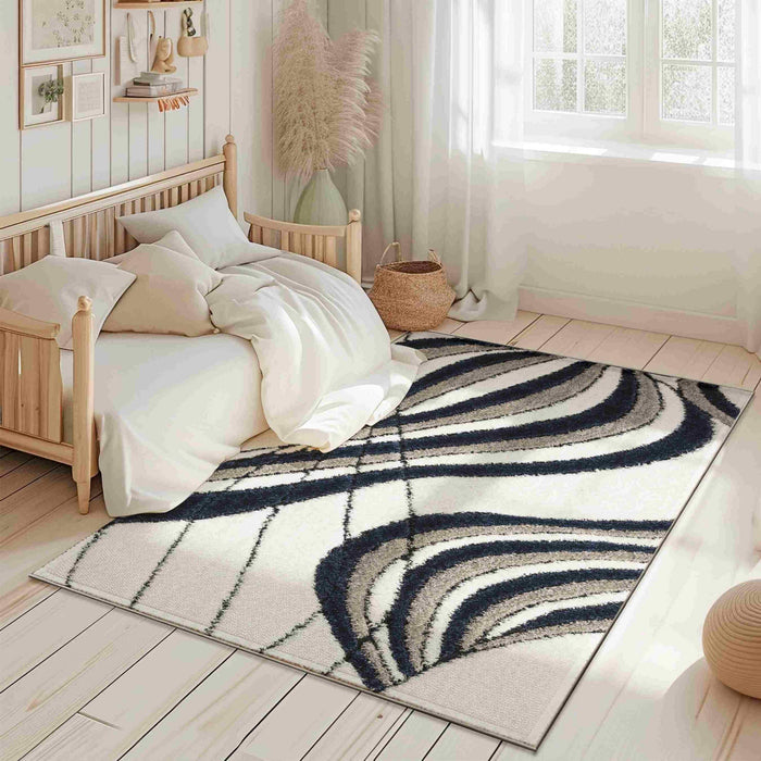 5D SHAGGY Rug Design 6418