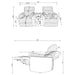 Madden Manual Theater Seating Set - Home And Beyond